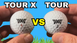 PXG Tour vs PXG Tour X golf balls reviewed and cut open