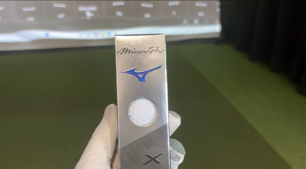 mizuno pro x golf ball trackman tested
