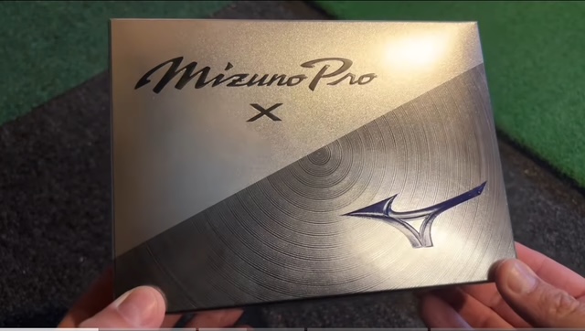 mizuno pro x golf balls in a box of dozen